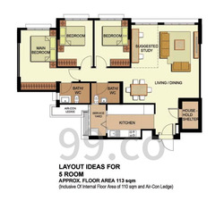 Blk 187A Fengshan Greenville (Bedok), HDB 5 Rooms #509136361